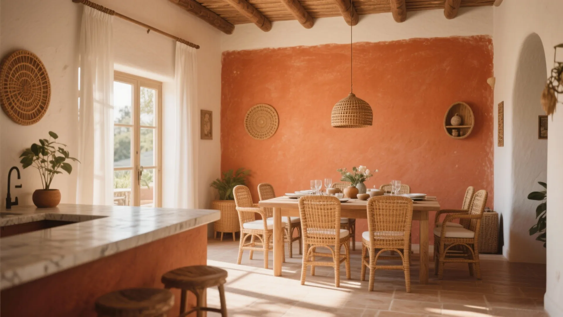 Warm Terracotta Accents