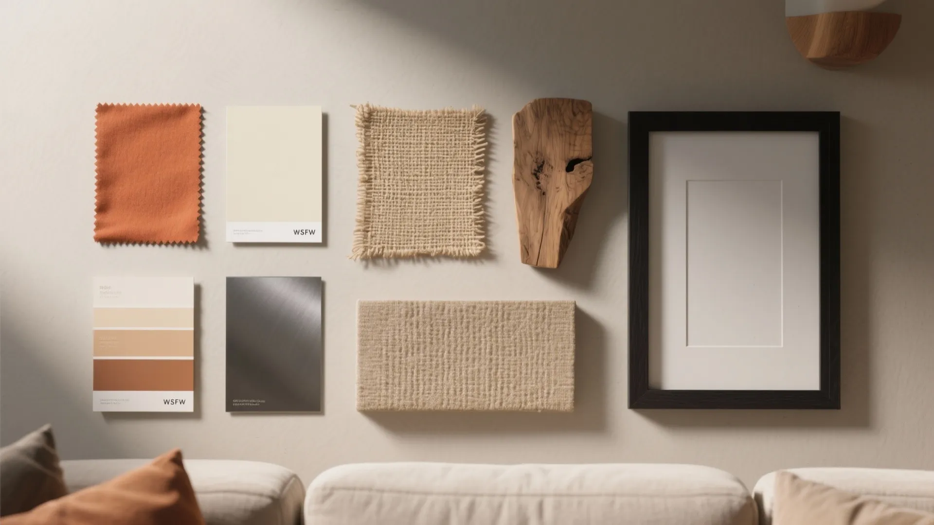 Terracotta and Cream with Graphite Accents