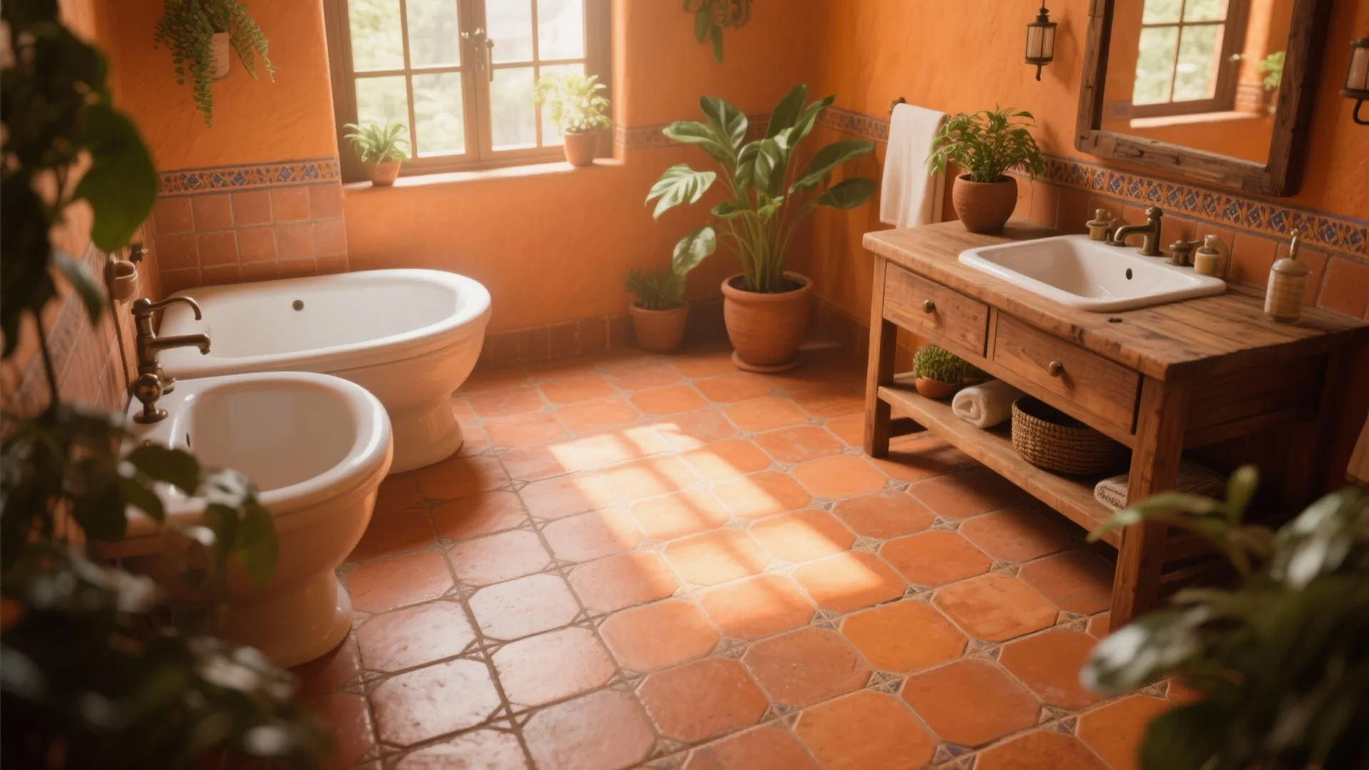 4. Terracotta Flooring