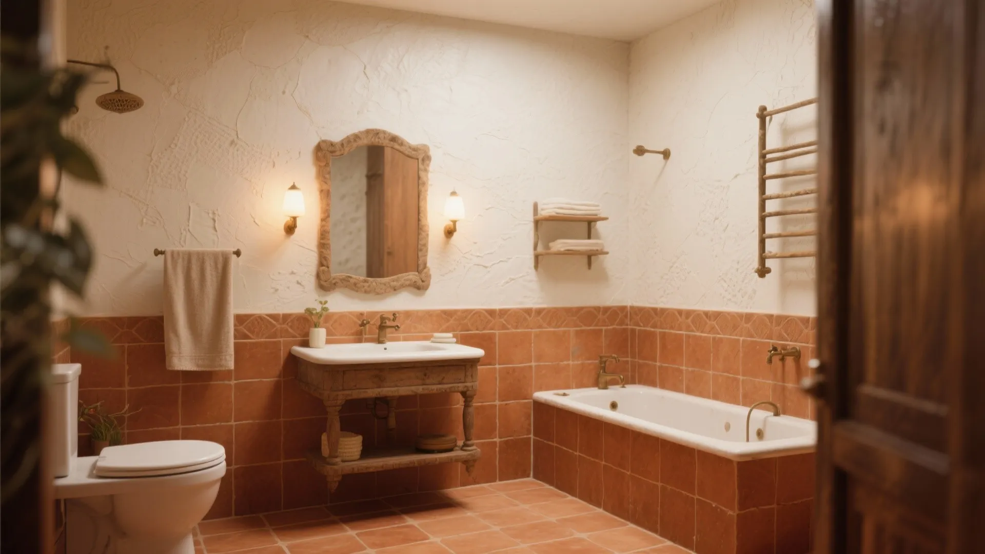 9. Terracotta & Ivory