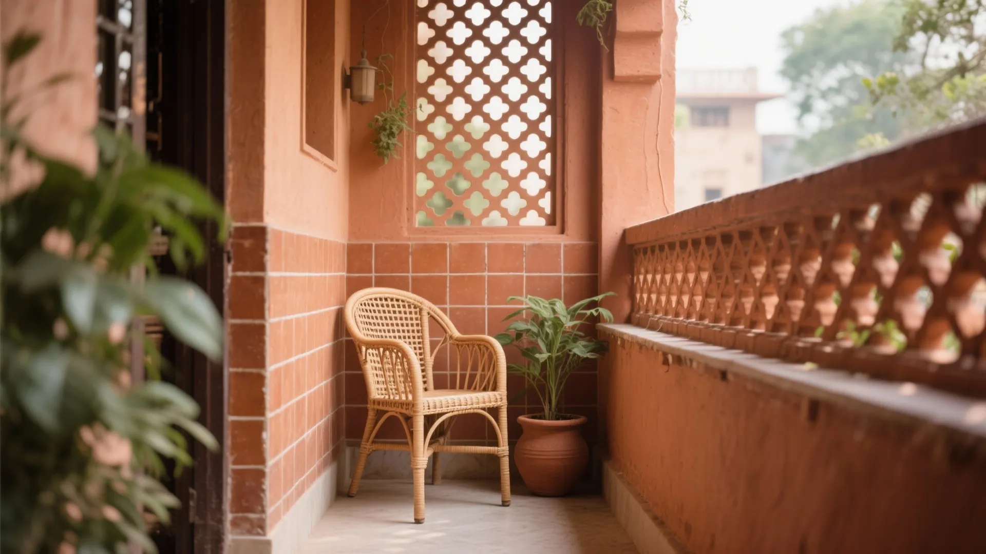 Idea 1: Terracotta Jaali Charm