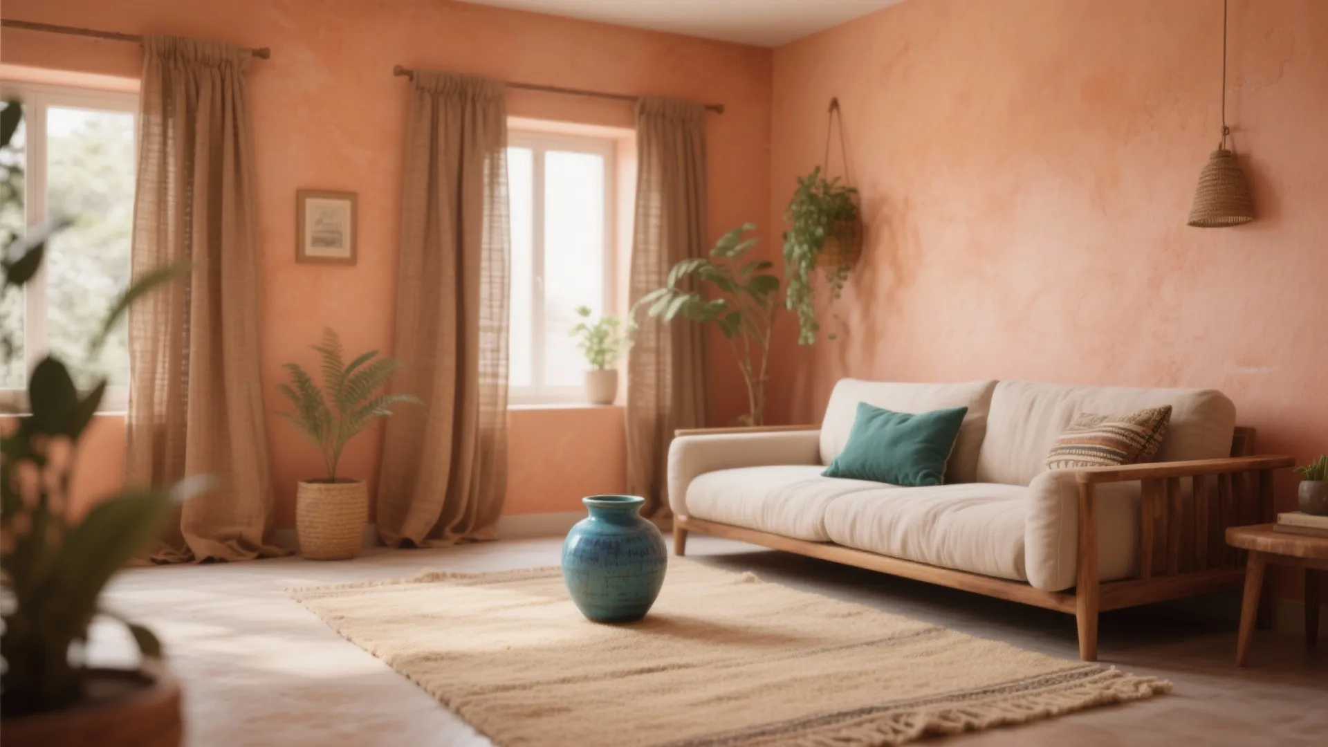 Sun-Baked Neutrals with Jewel Pops