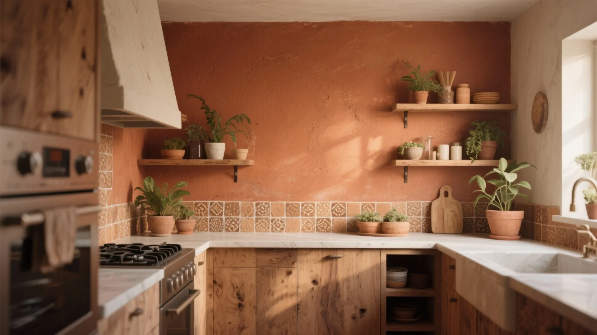 5. Terracotta for Earthy Texture