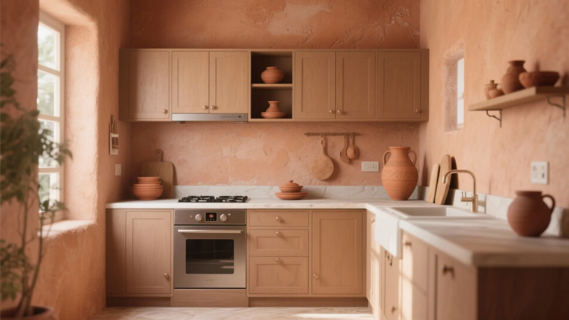 4. Muted Terracotta or Clay