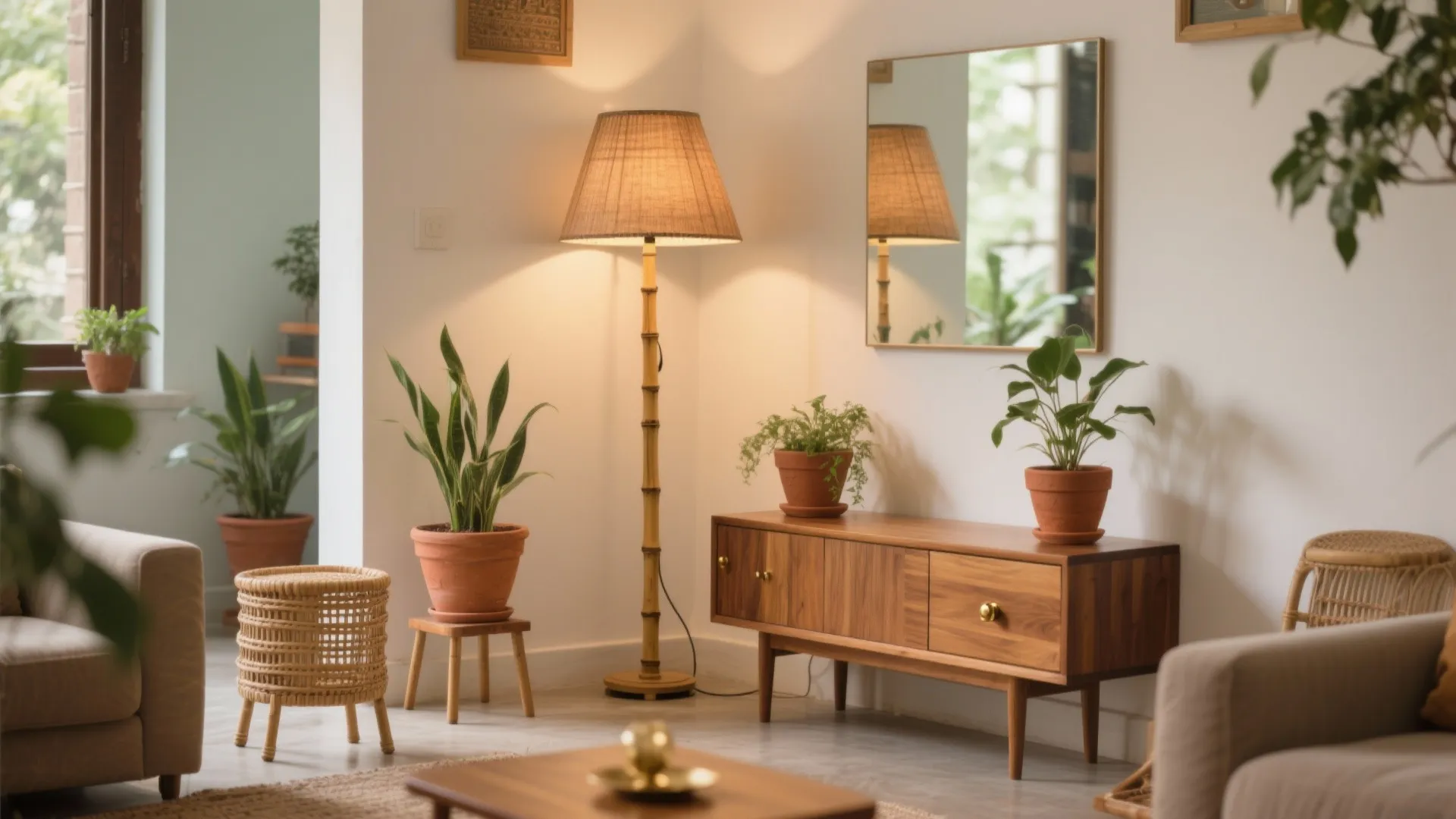 Earthy Terracotta and Natural Materials