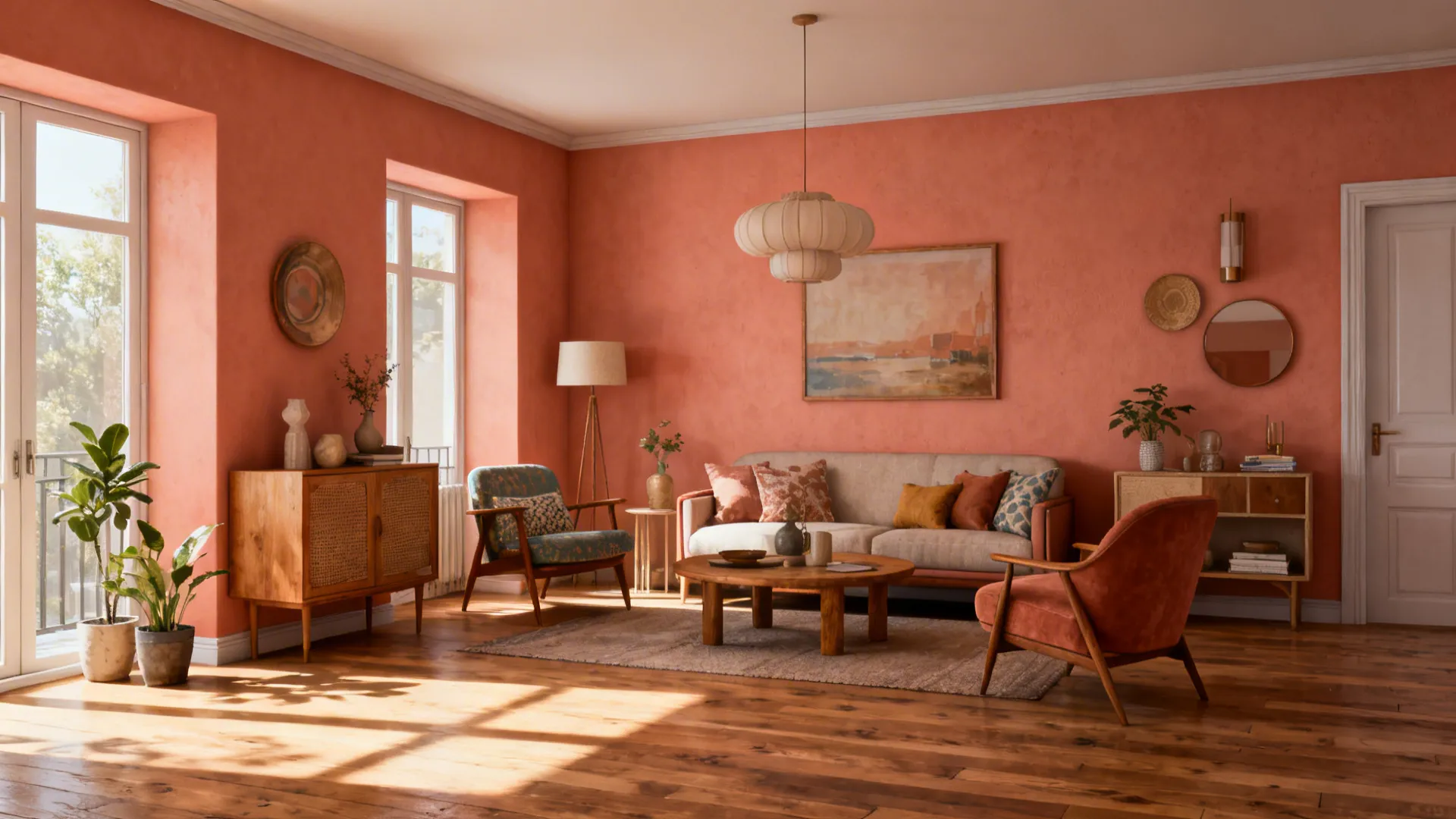 5. Warm Terracotta or Muted Coral