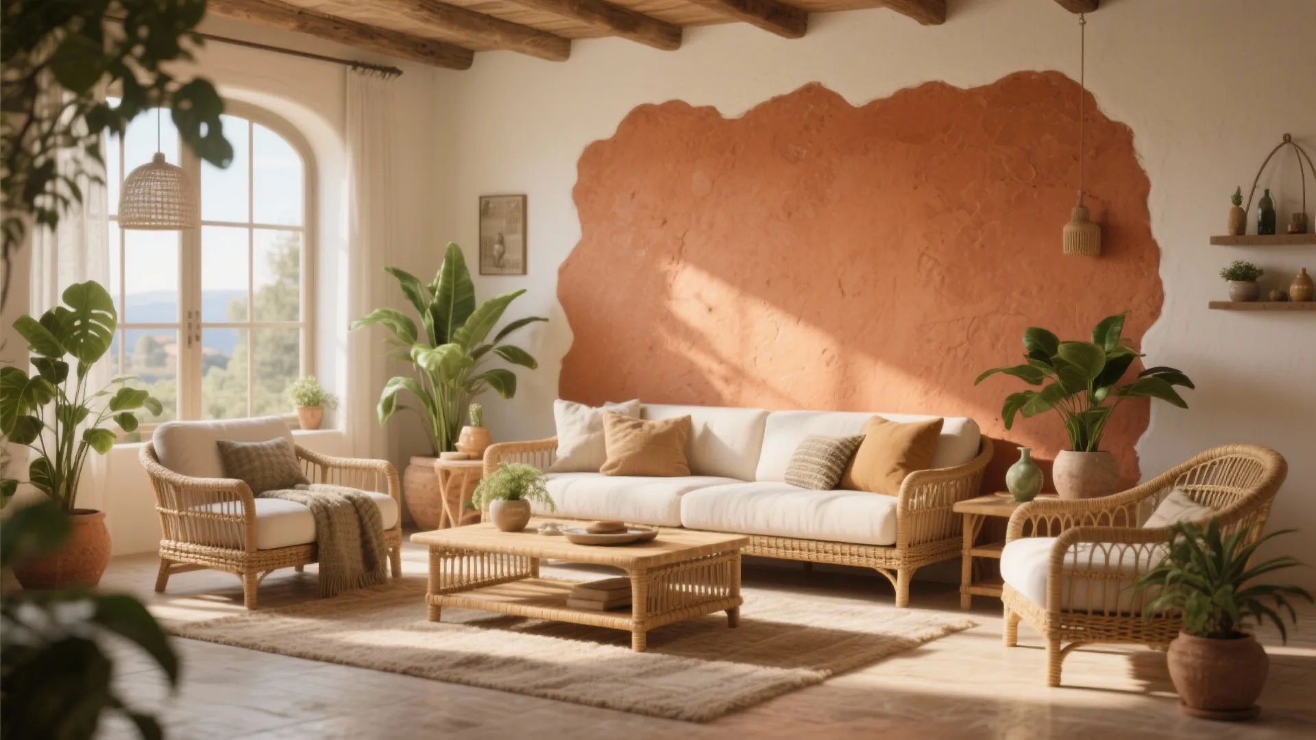 3. Warm Terracotta Glow