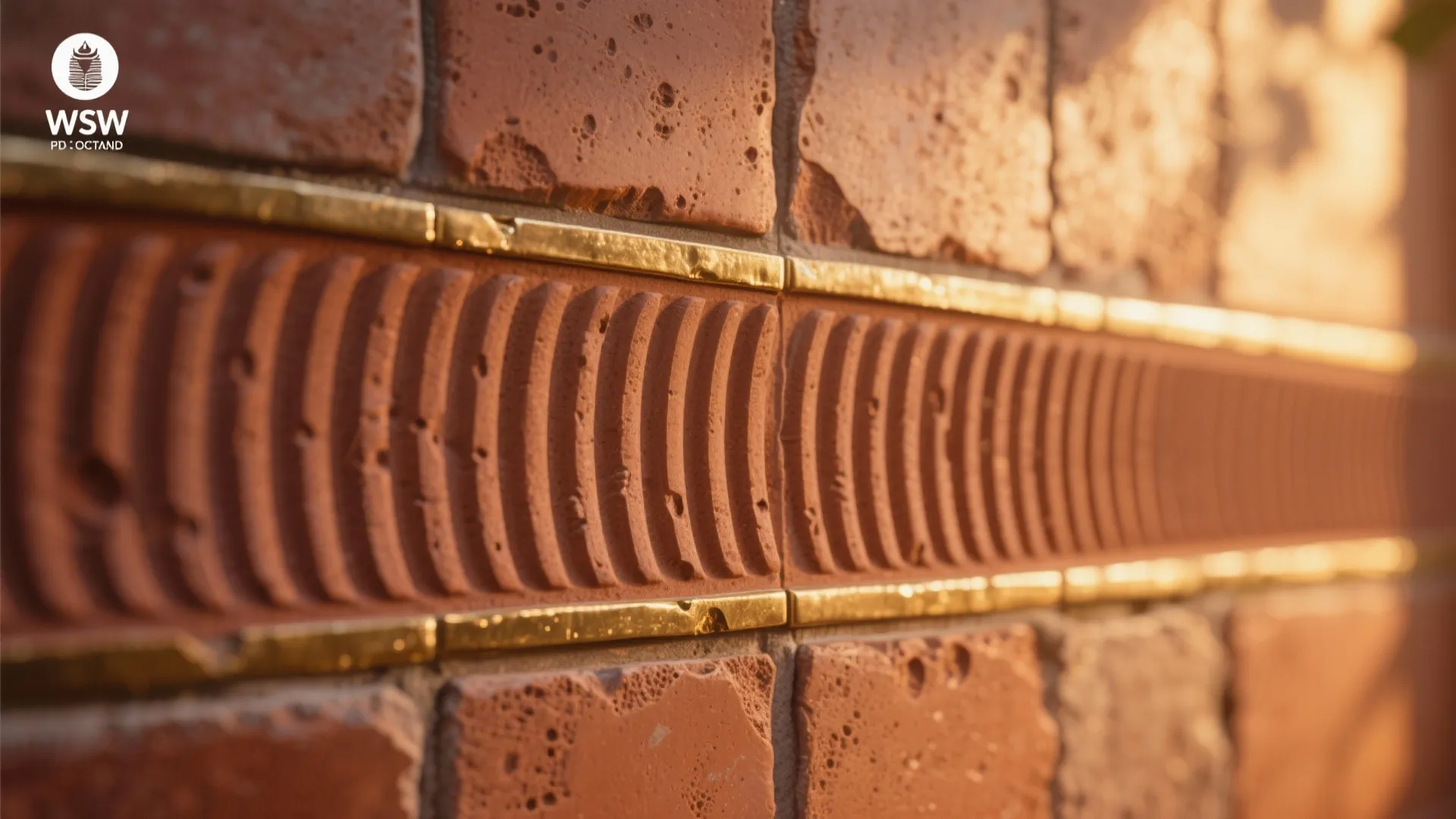 Textured Terracotta and Natural Clay for Warmth