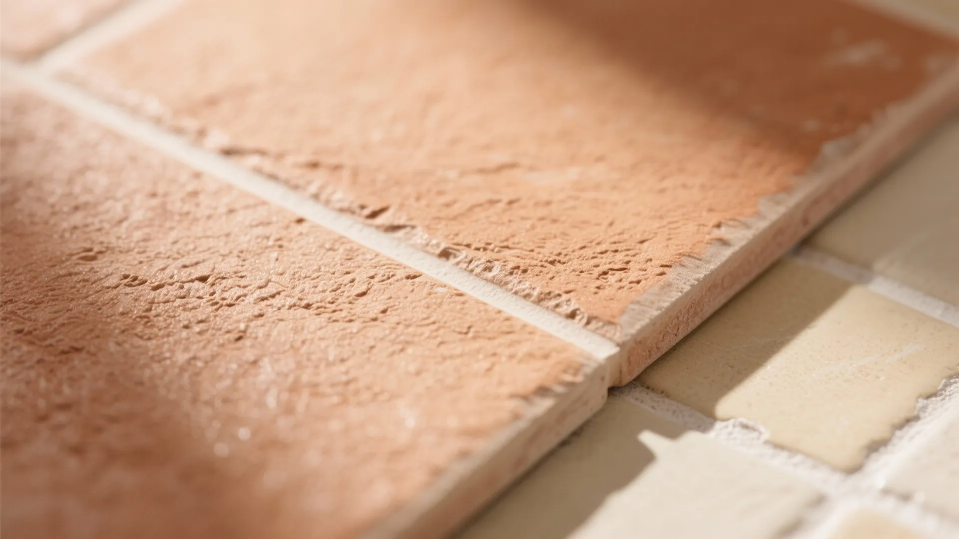 Textured terracotta warmth