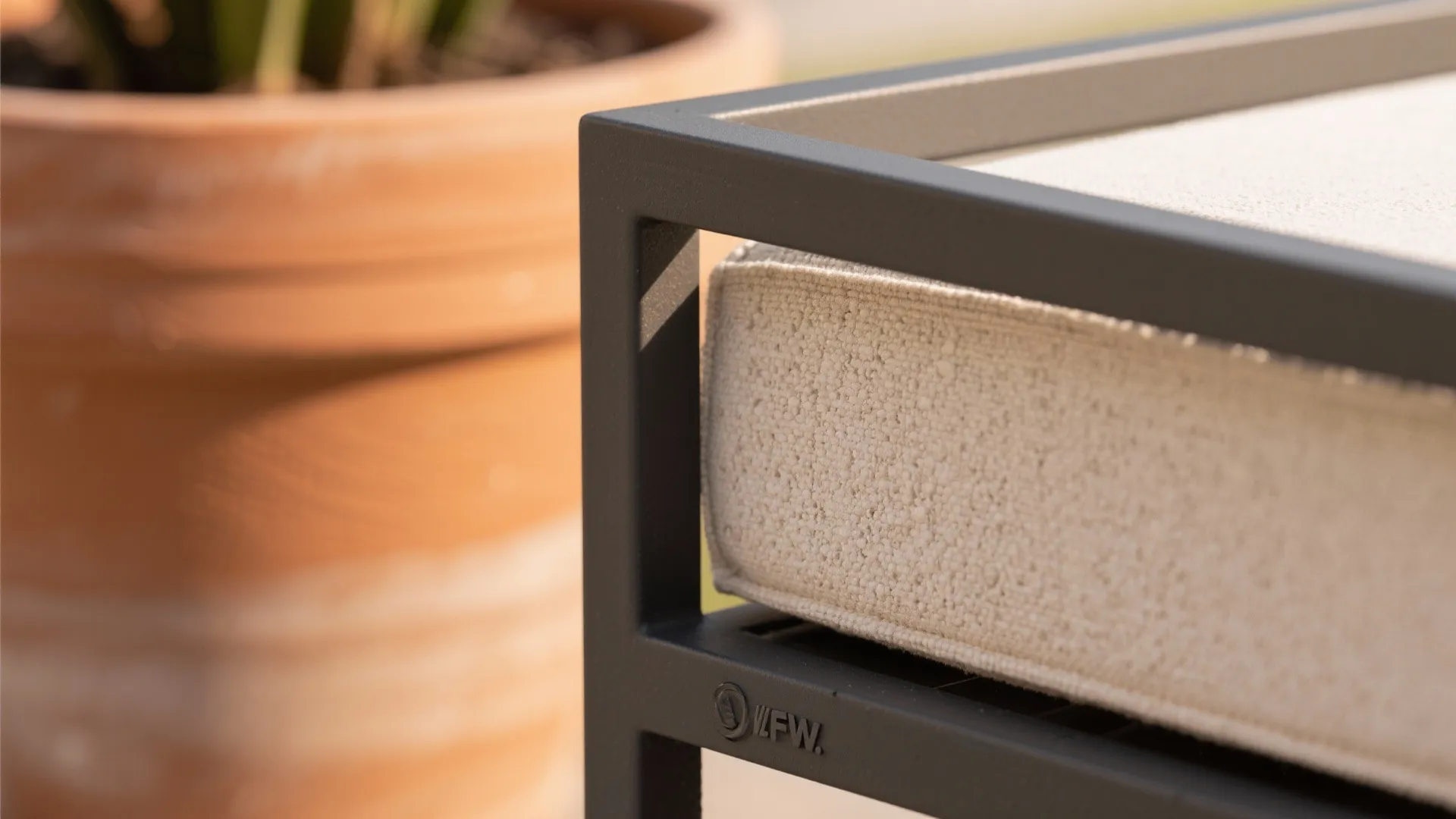 3) Warm Terracotta Meets Charcoal Accents