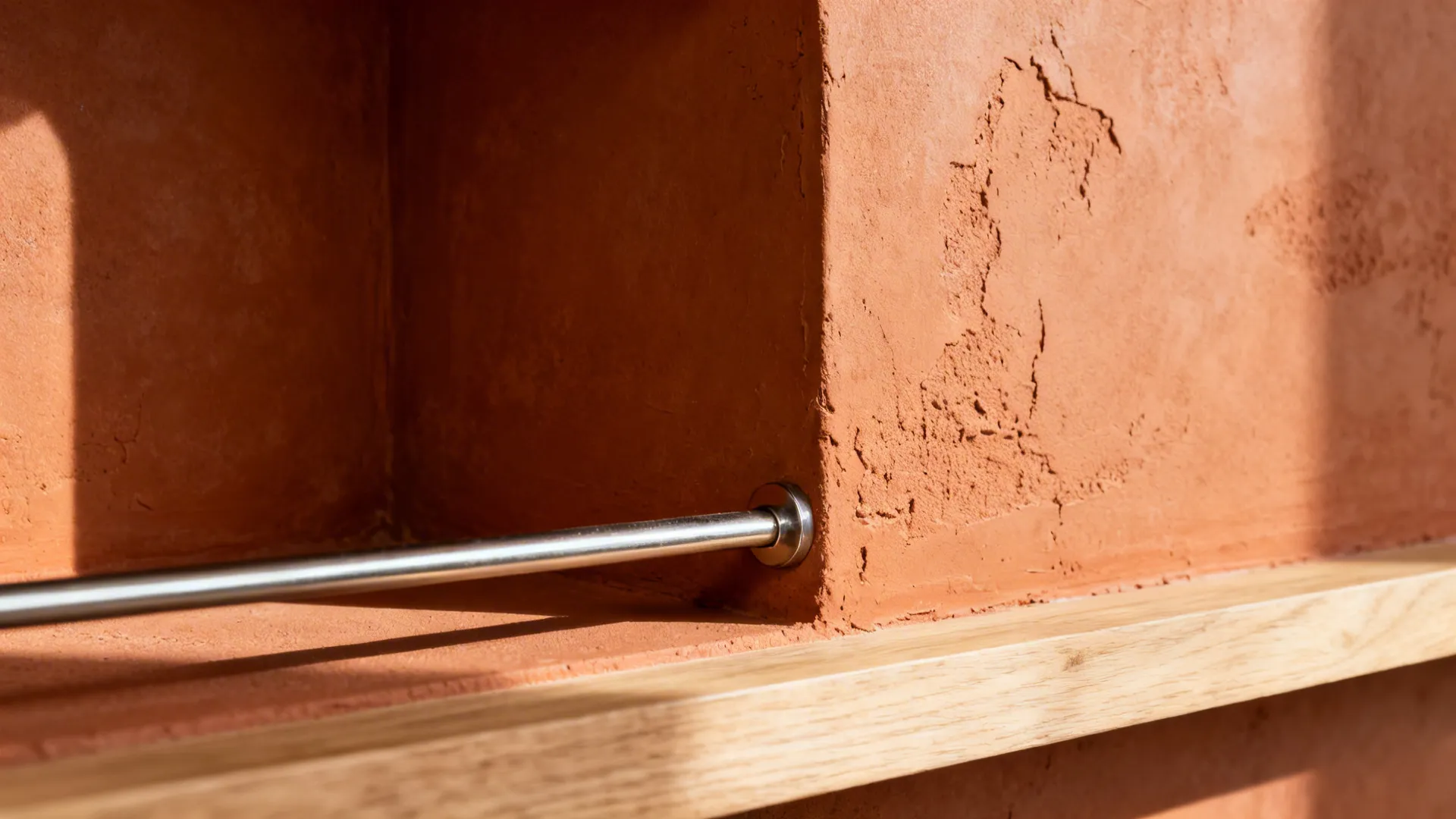 4) Terracotta Niche for Warmth and Texture