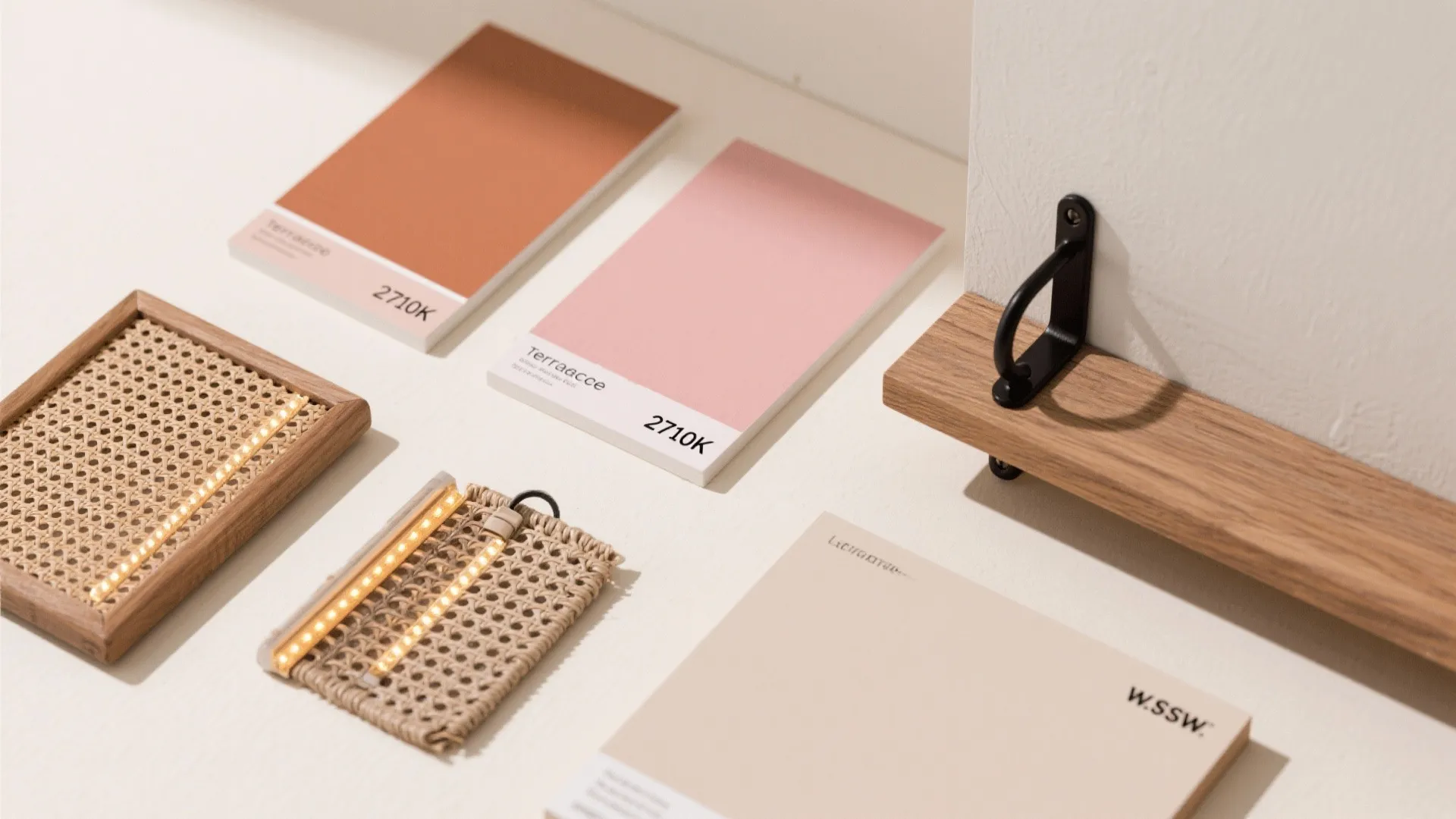 Warm Terracotta Accent Wall (Or Niche)