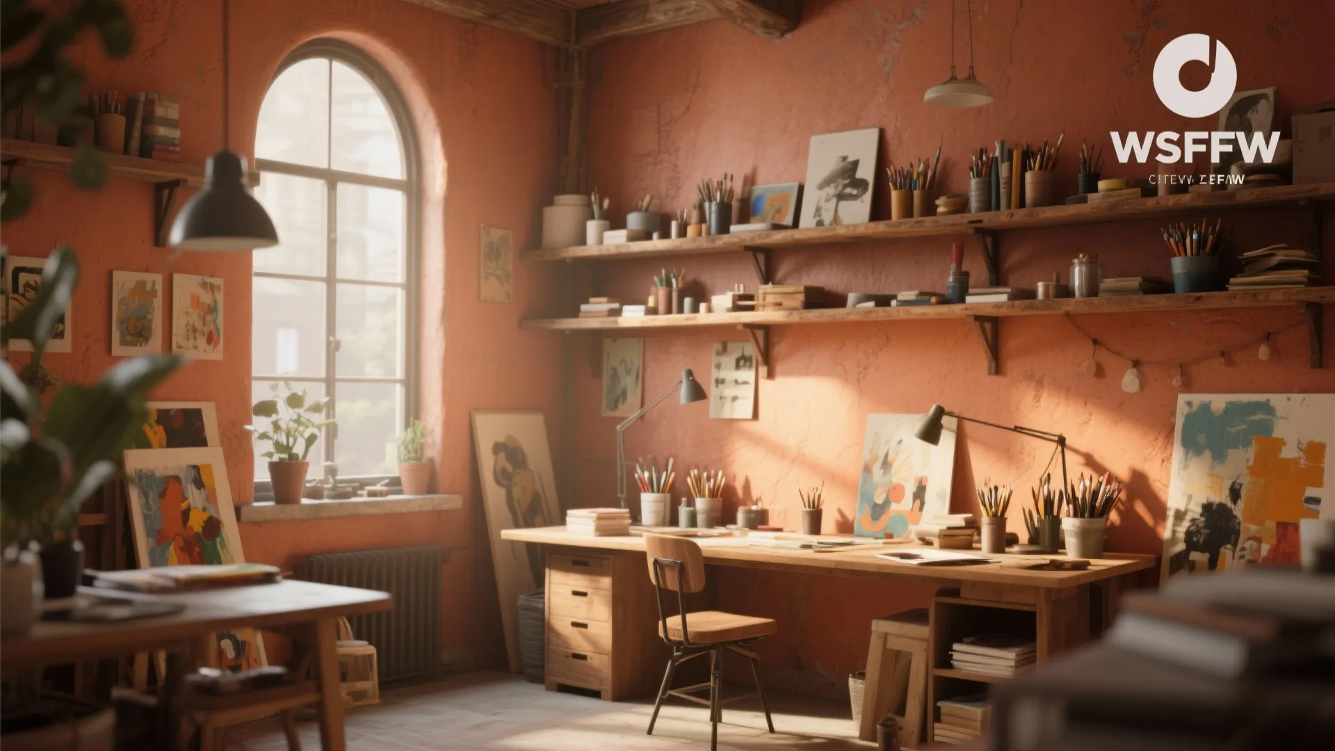 6. Earthy Terracotta for Creativity