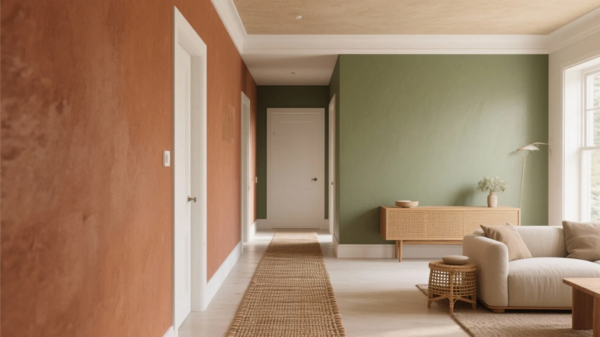 Earthy Terracotta + Olive