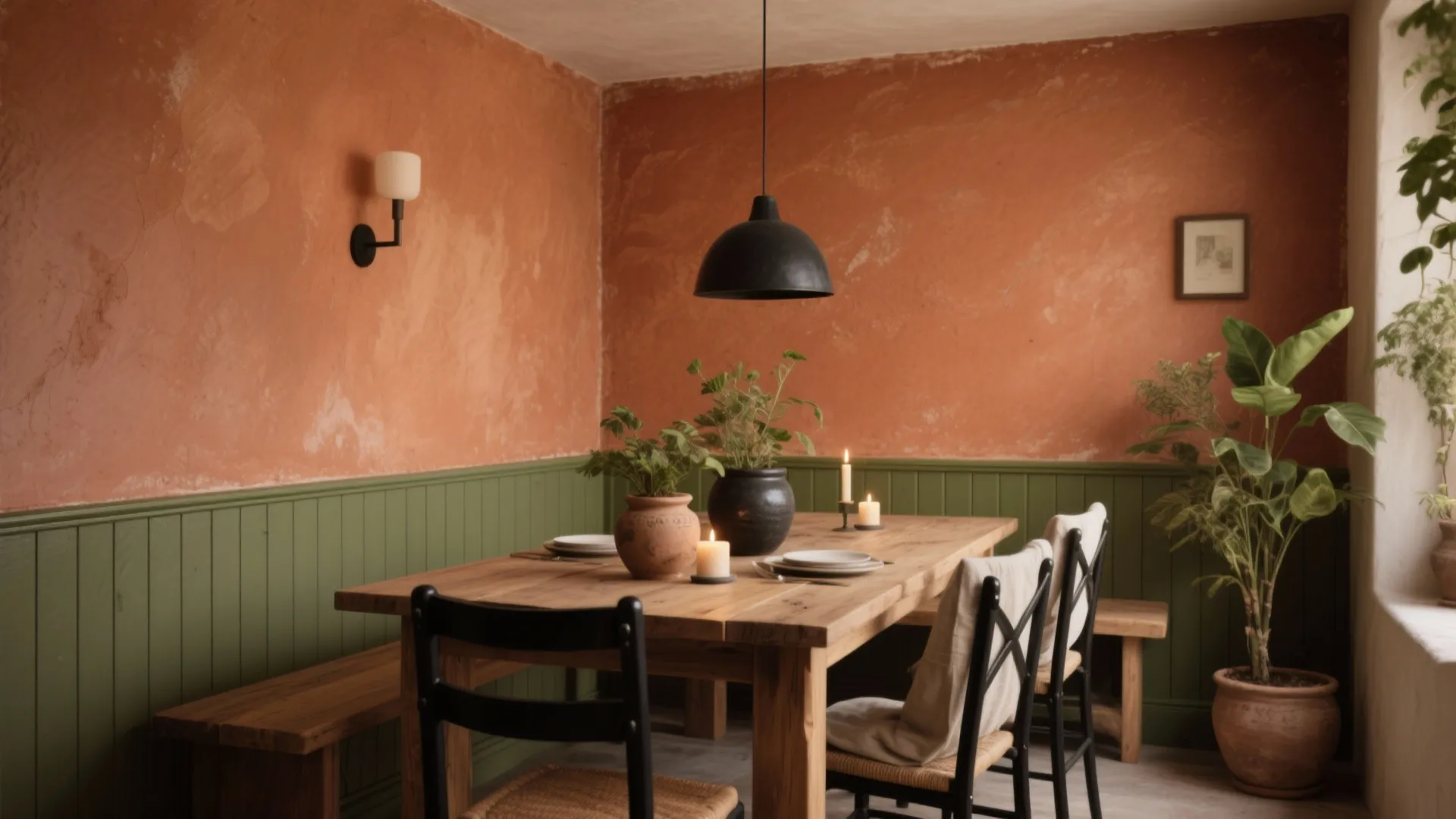 Terracotta & Olive: Earthy and Inviting