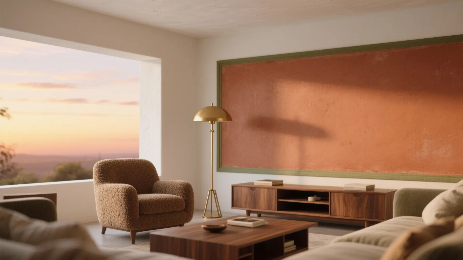 Earthy Terracotta + Olive