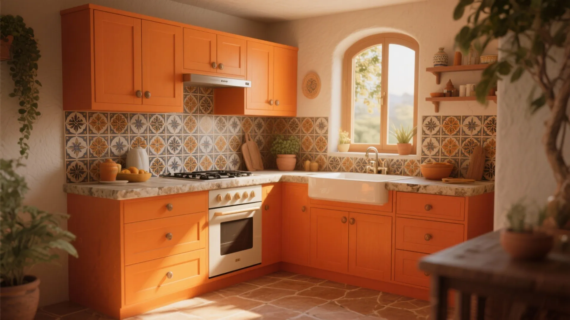 8. Terracotta Orange