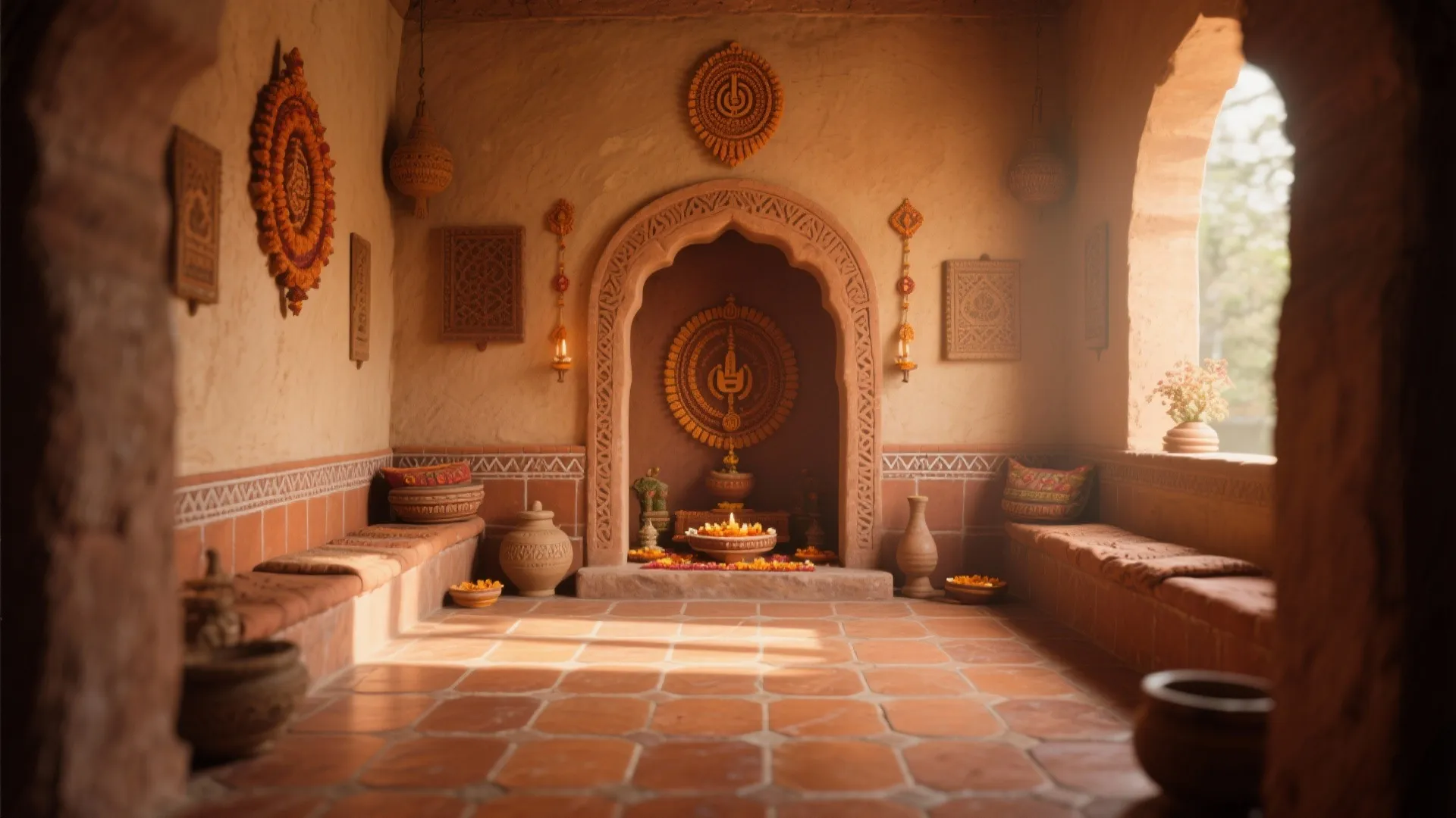 Earthy Terracotta Warmth