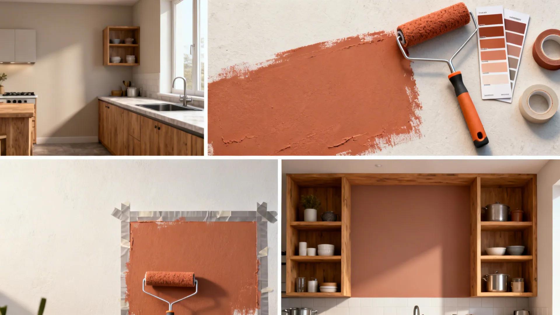 Earthy Terracotta & Muted Clay Accents