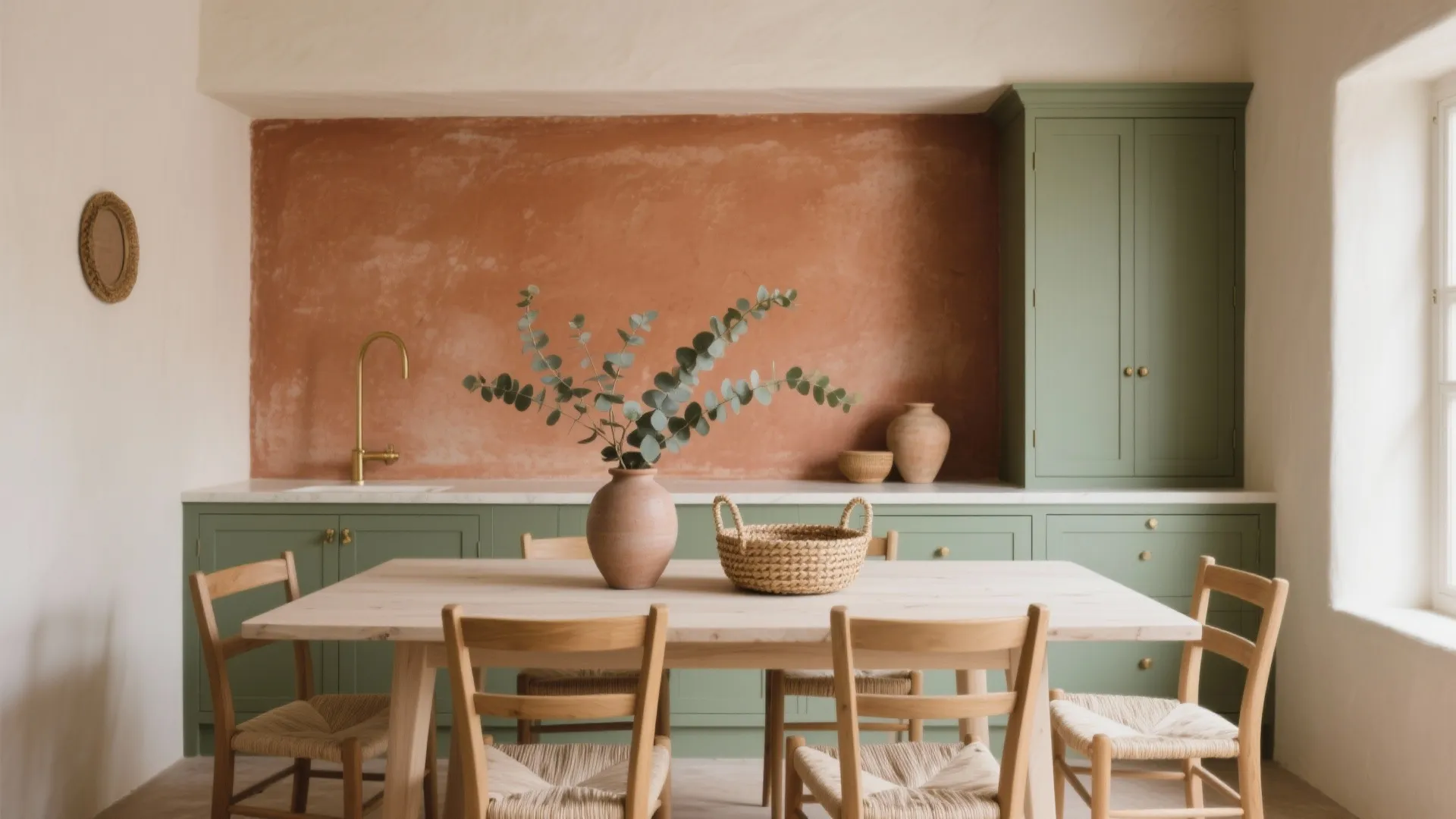 Earthy Terracotta + Sage Green