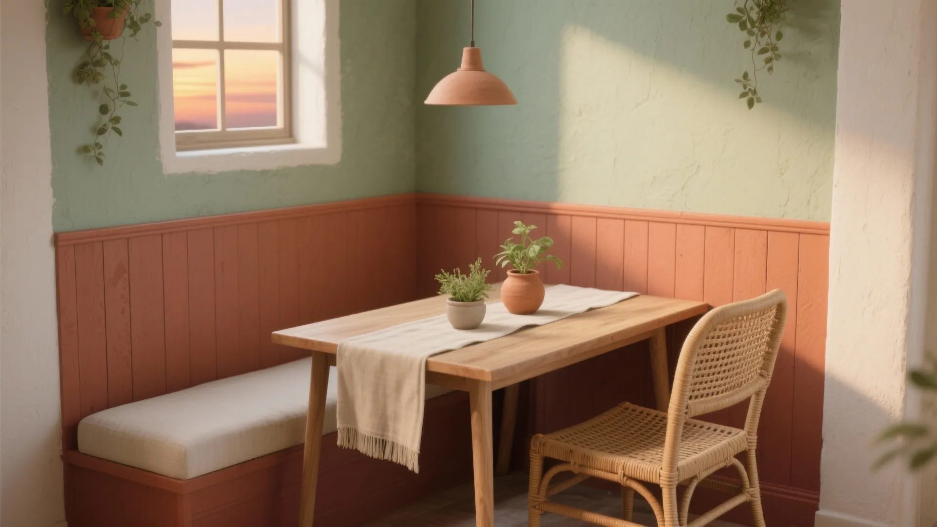 Earthy Terracotta & Sage