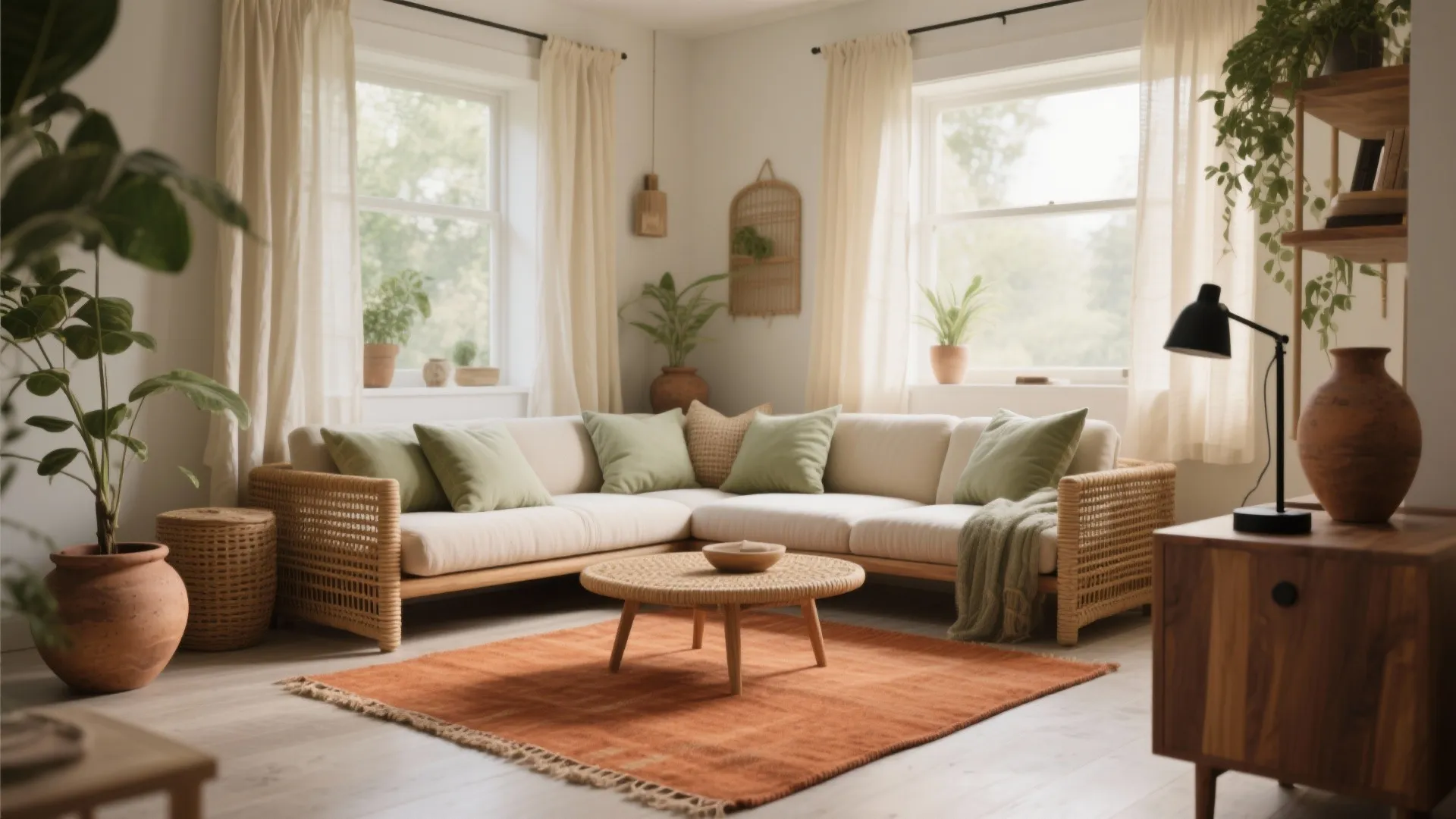 Terracotta & Sage for Earthy Calm