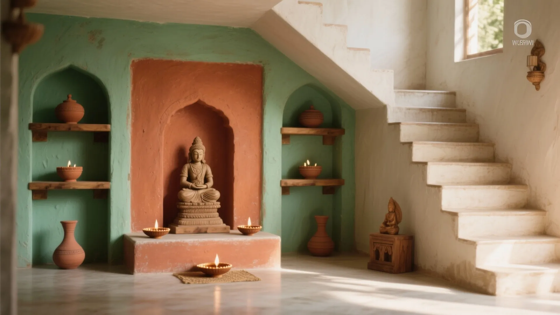 Earthy Terracotta and Sage Green Grounding