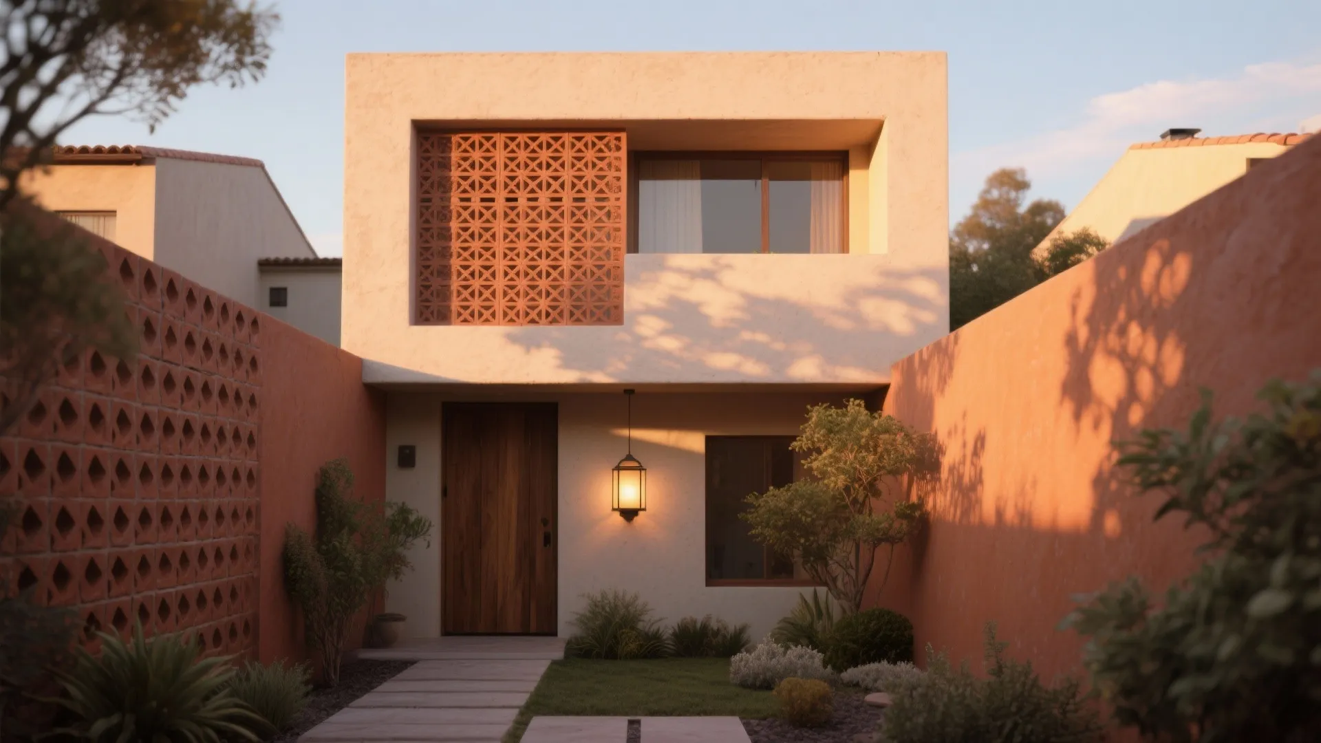 Ventilated Terracotta Screens and Breezy Privacy