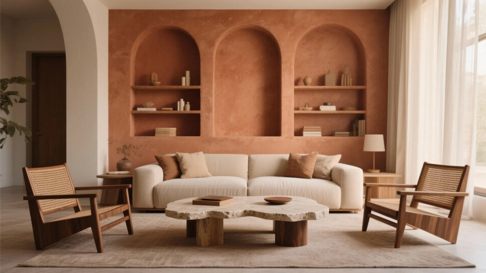Earthy Terracotta and Clay Tones