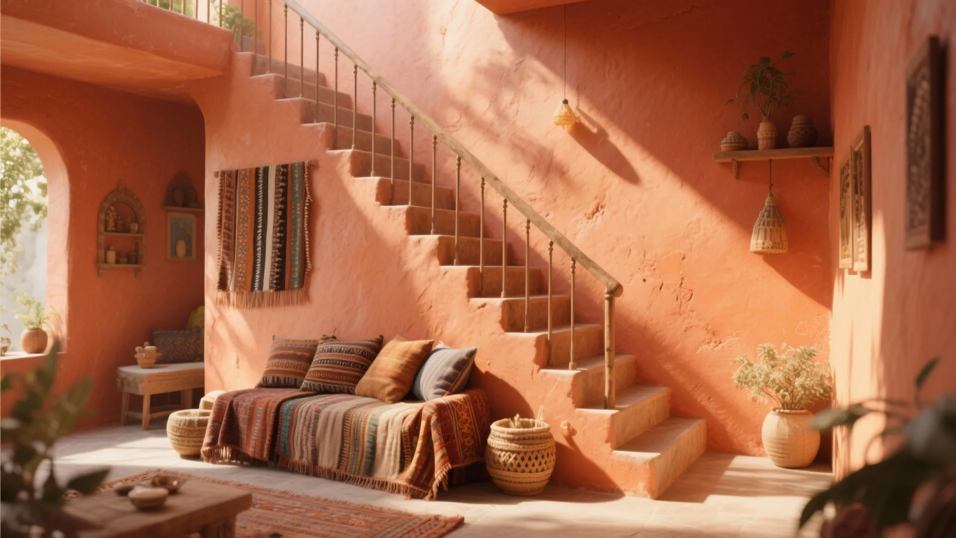 3. Warm Terracotta Glow