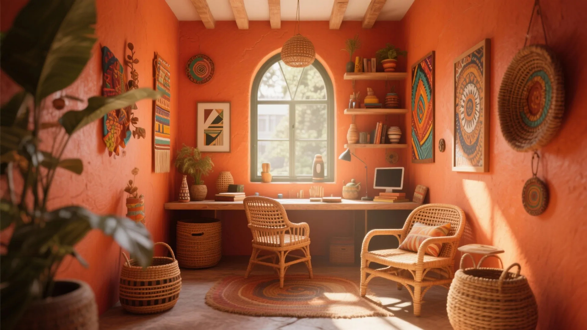 Warm Terracotta for Creative Energy