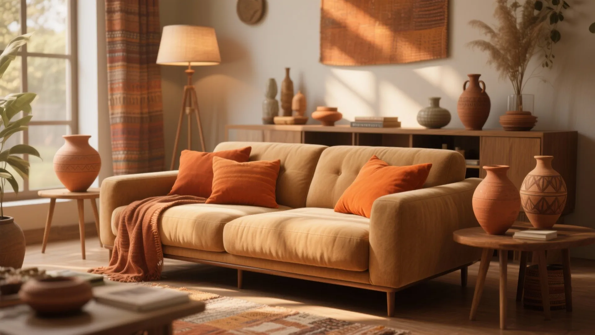 4. Terracotta and Earthy Accents