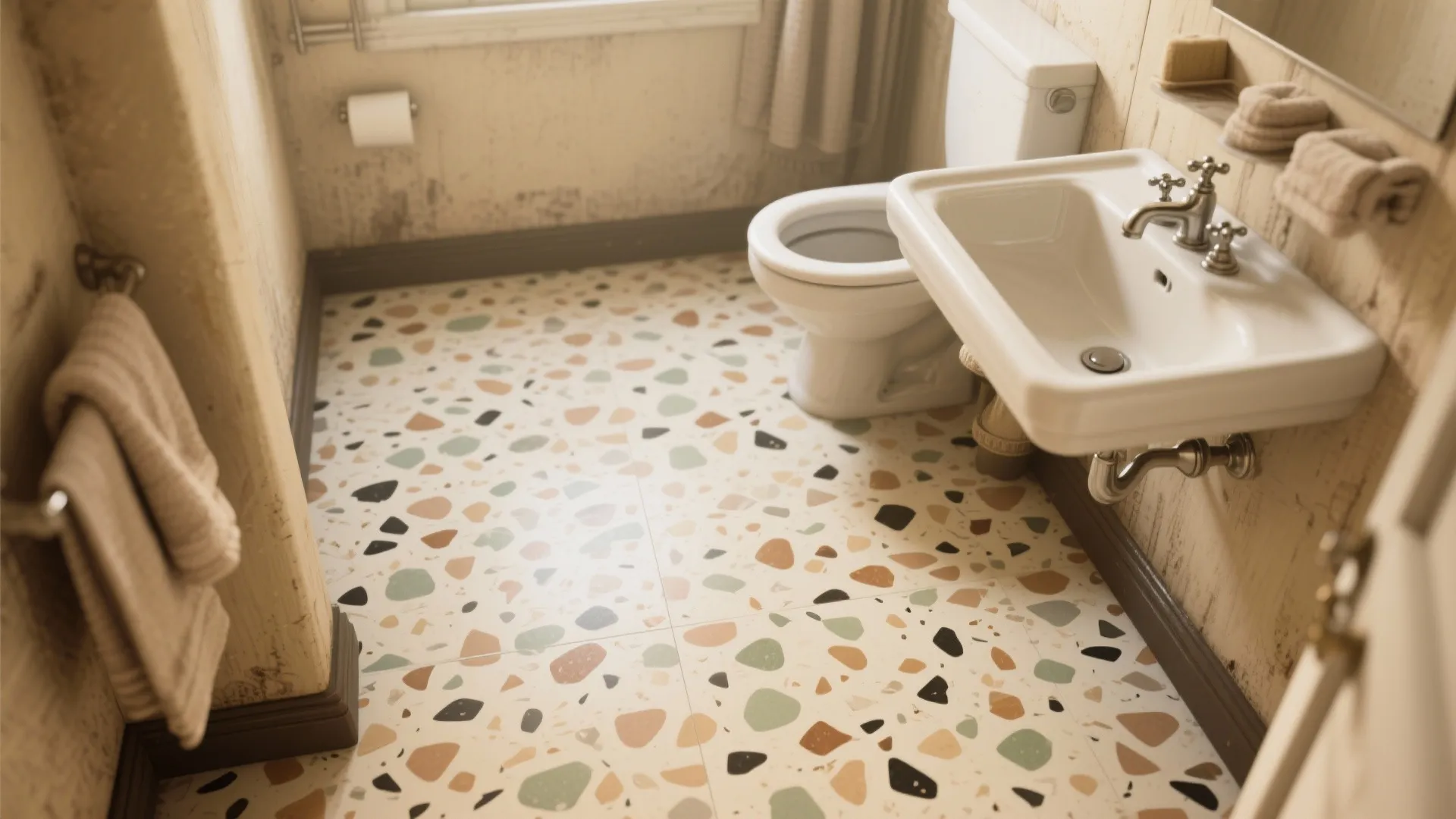 Terrazzo Play (Without the Weight)