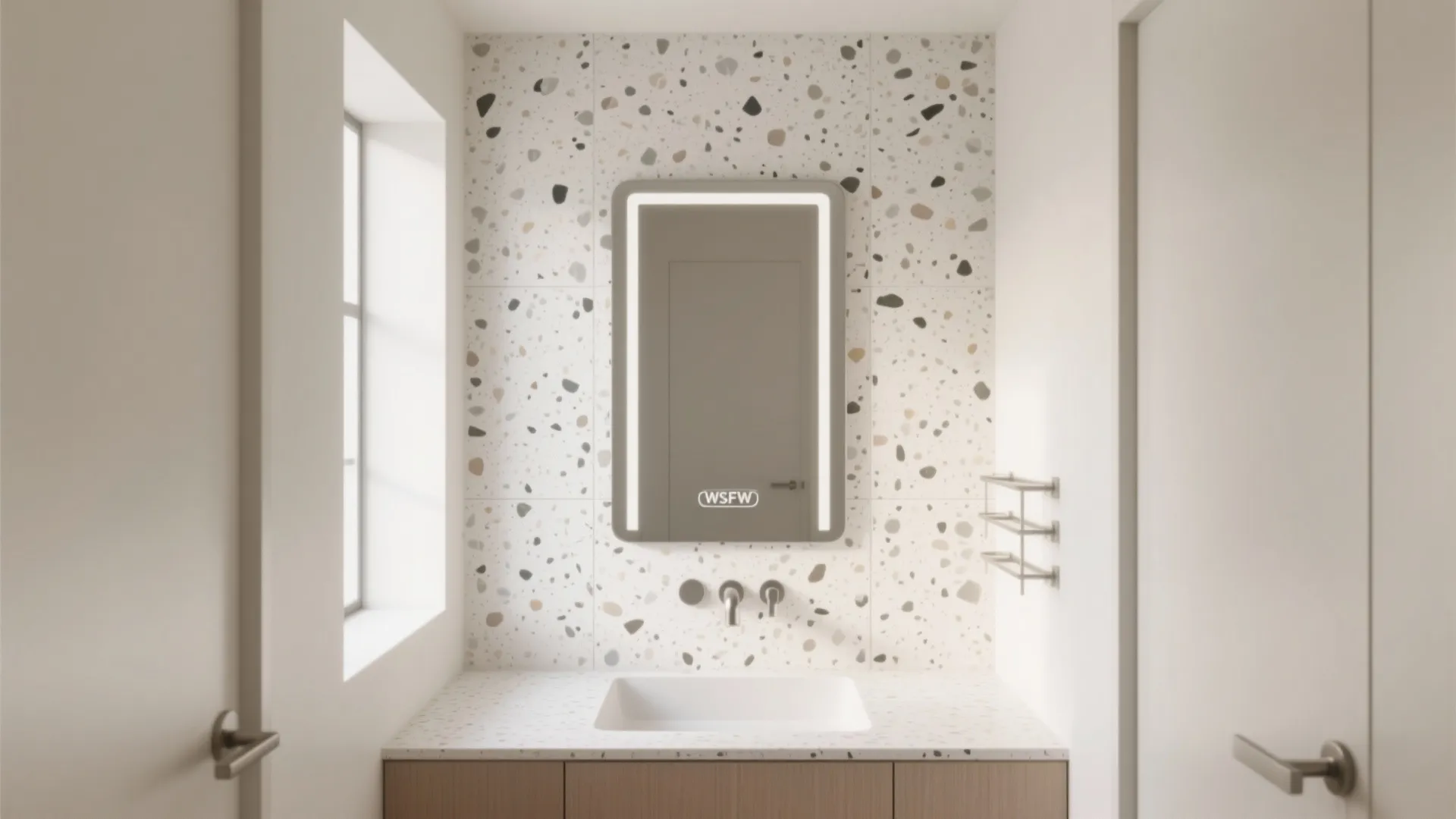 Terrazzo or Patterned Feature Wall