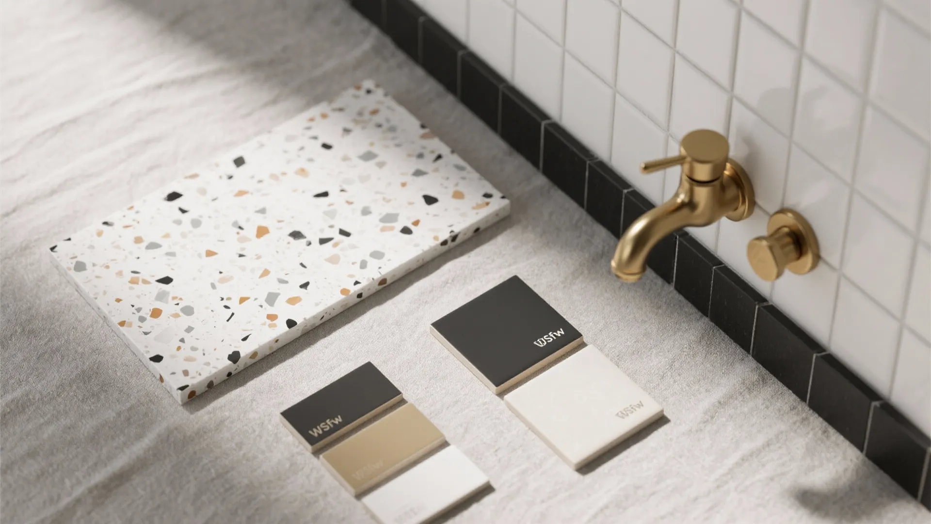 Terrazzo (Real or Look-Alike) for Playful Personality