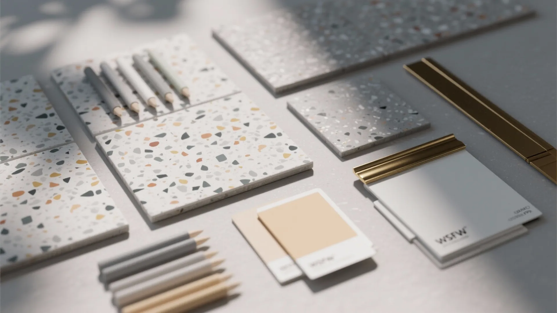 Terrazzo-Look Porcelain and Smart Grout Choices