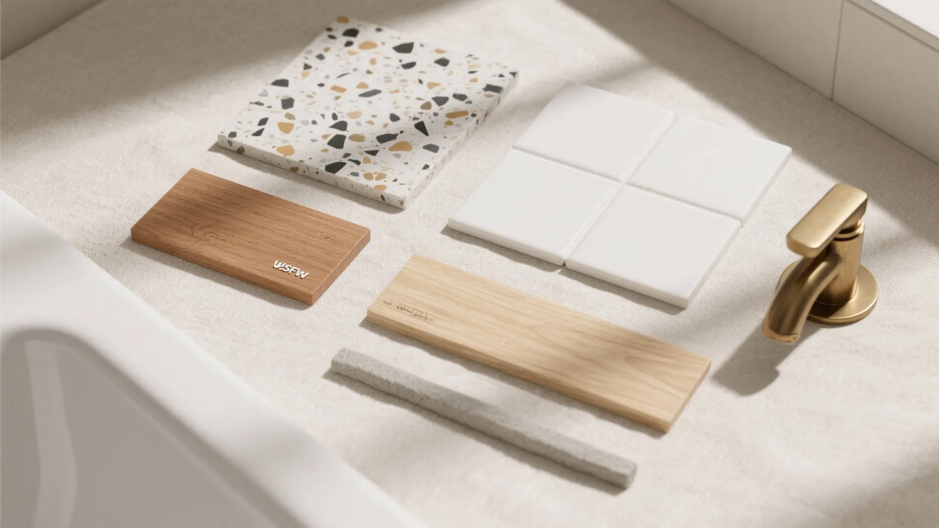 Terrazzo Pops in a Feature Niche