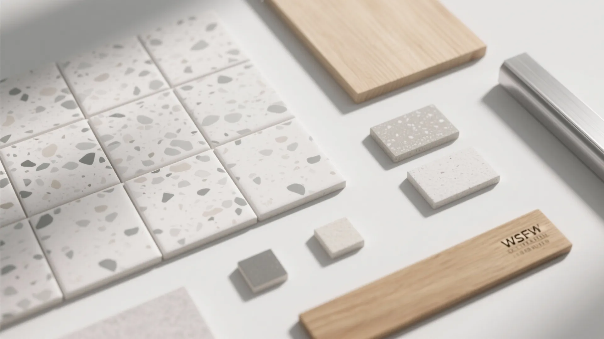 Tone-on-Tone Terrazzo-Look Porcelain