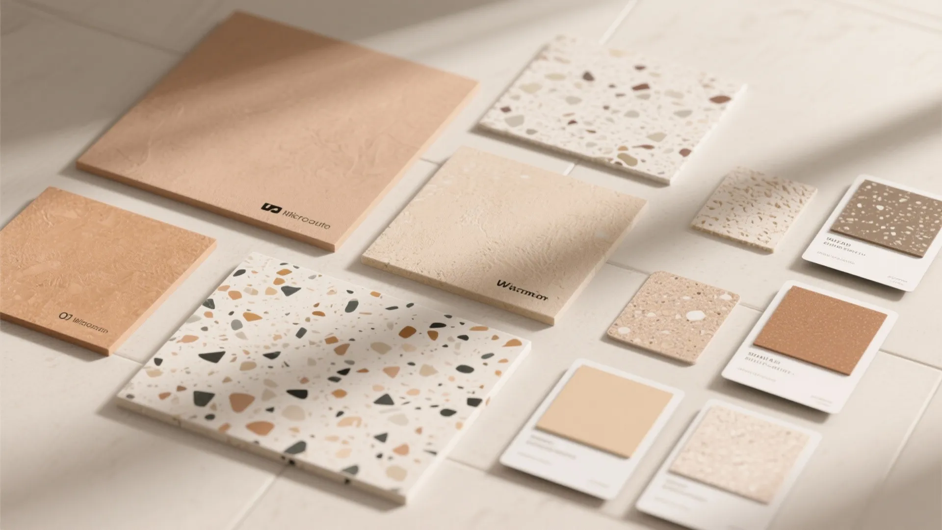 Seamless Terrazzo or Microcement for Flow