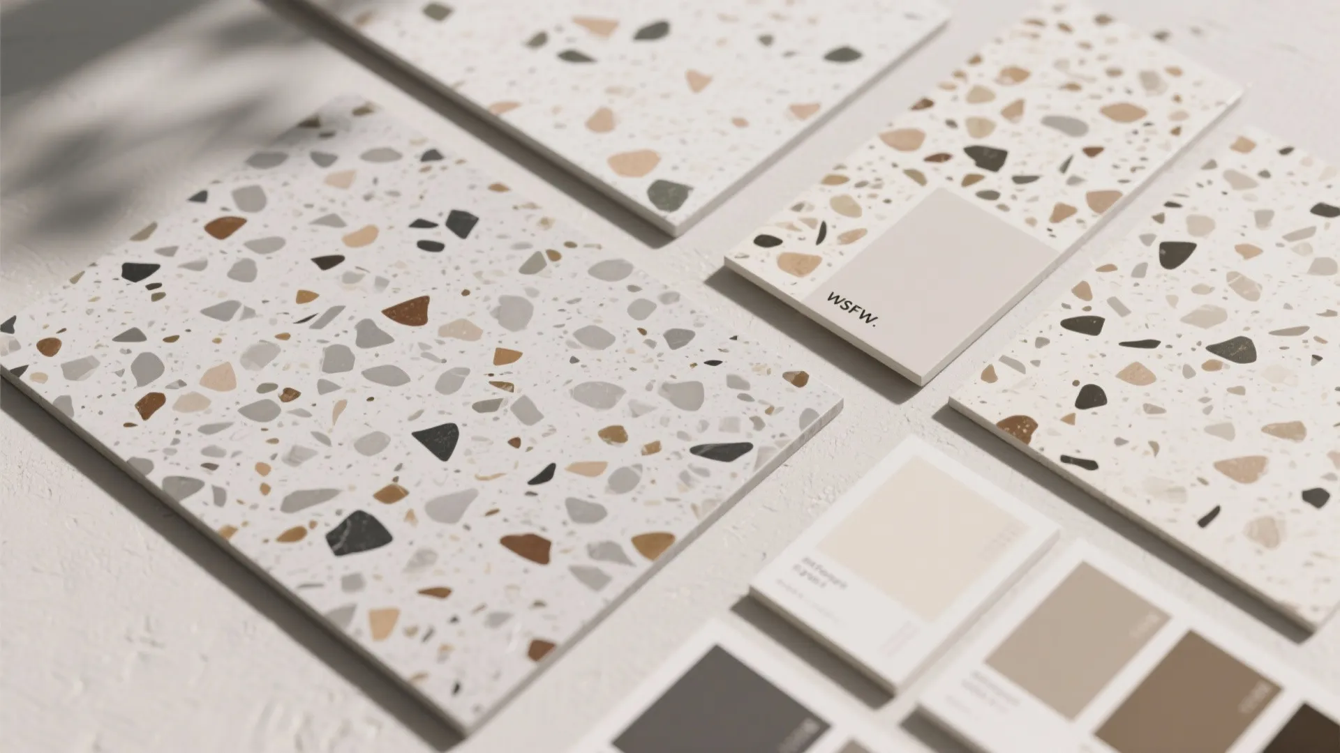 Textured Terrazzo and Micro-Mosaic