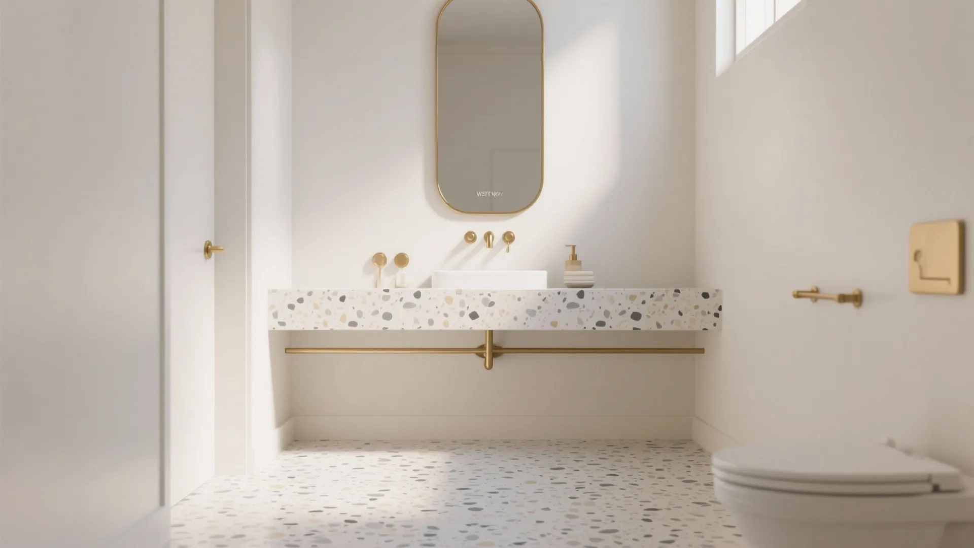 Terrazzo Speckles for Playful Texture