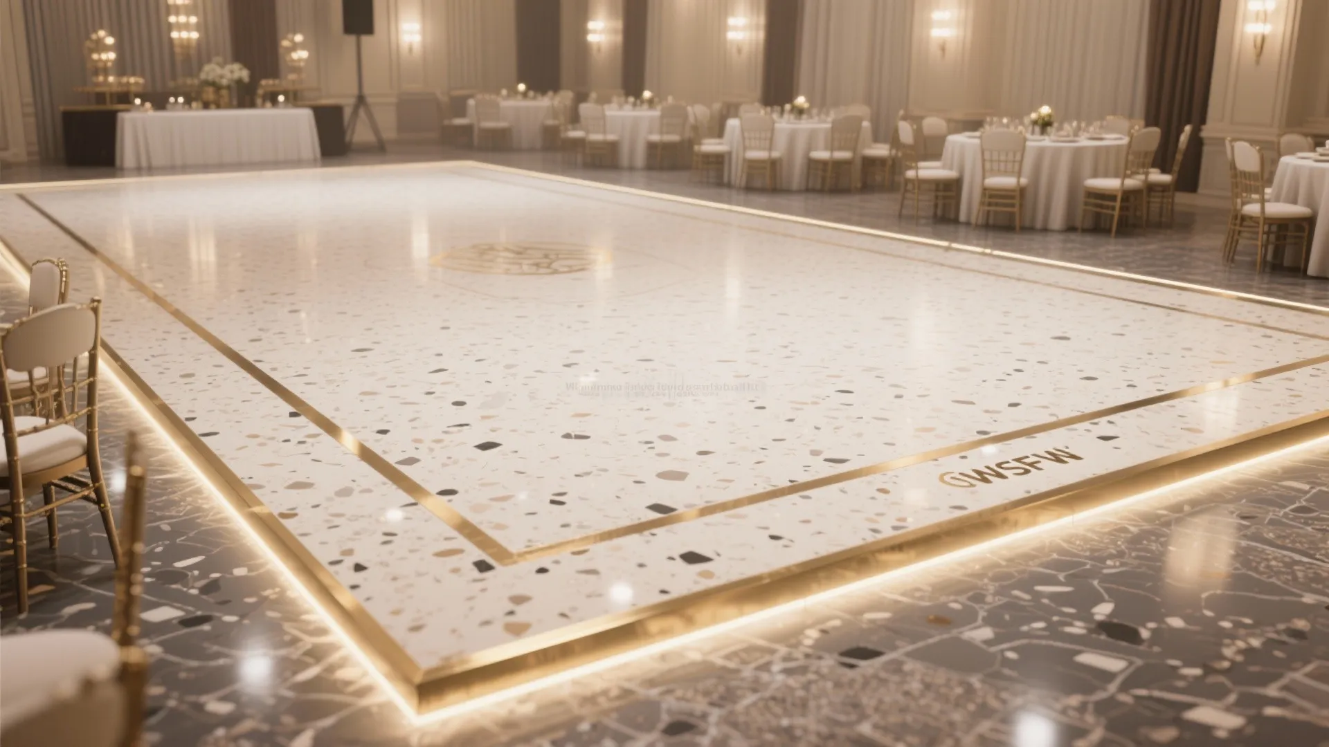 [Section: Inspiration 5] Seamless Terrazzo/Epoxy with Smart Inlays
