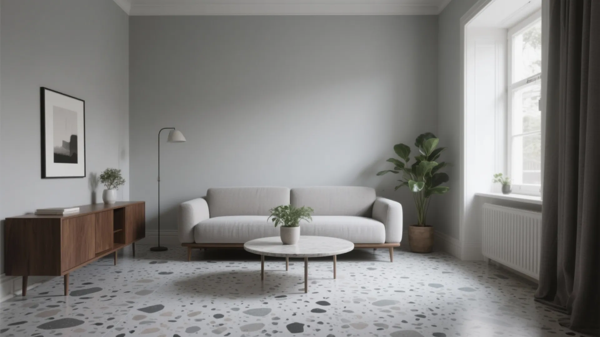 Modern Terrazzo in Matte Finish