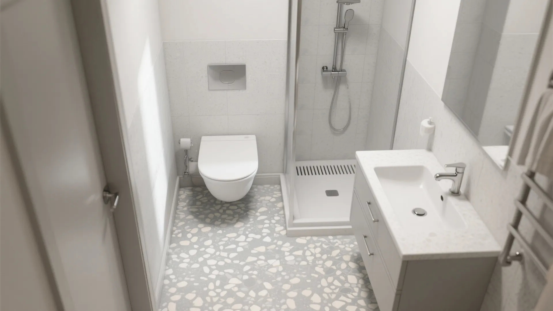 Terrazzo Forever: Timeless Speckled Stone Underfoot