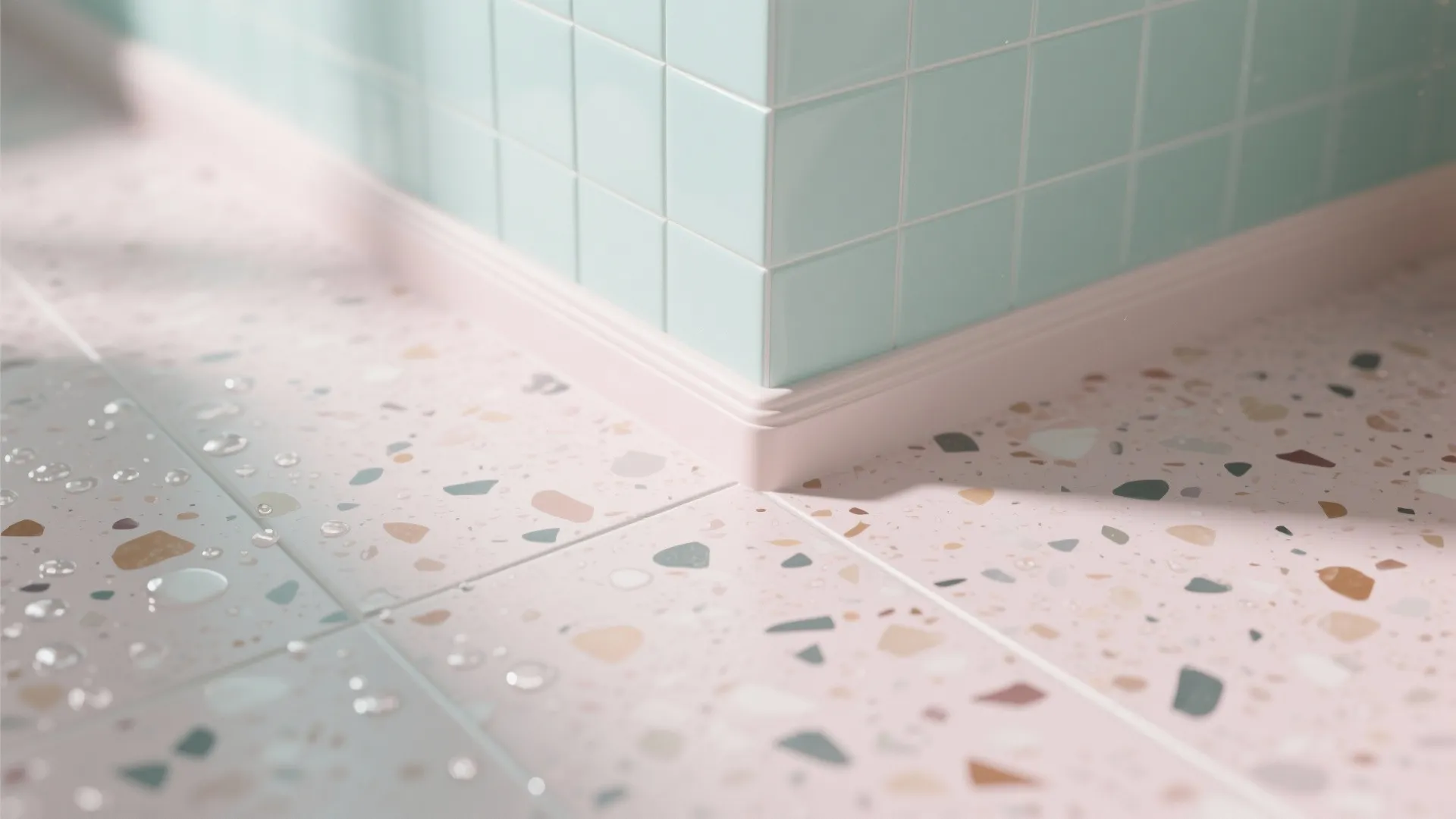 Pastel Terrazzo Floors That Soften Everything