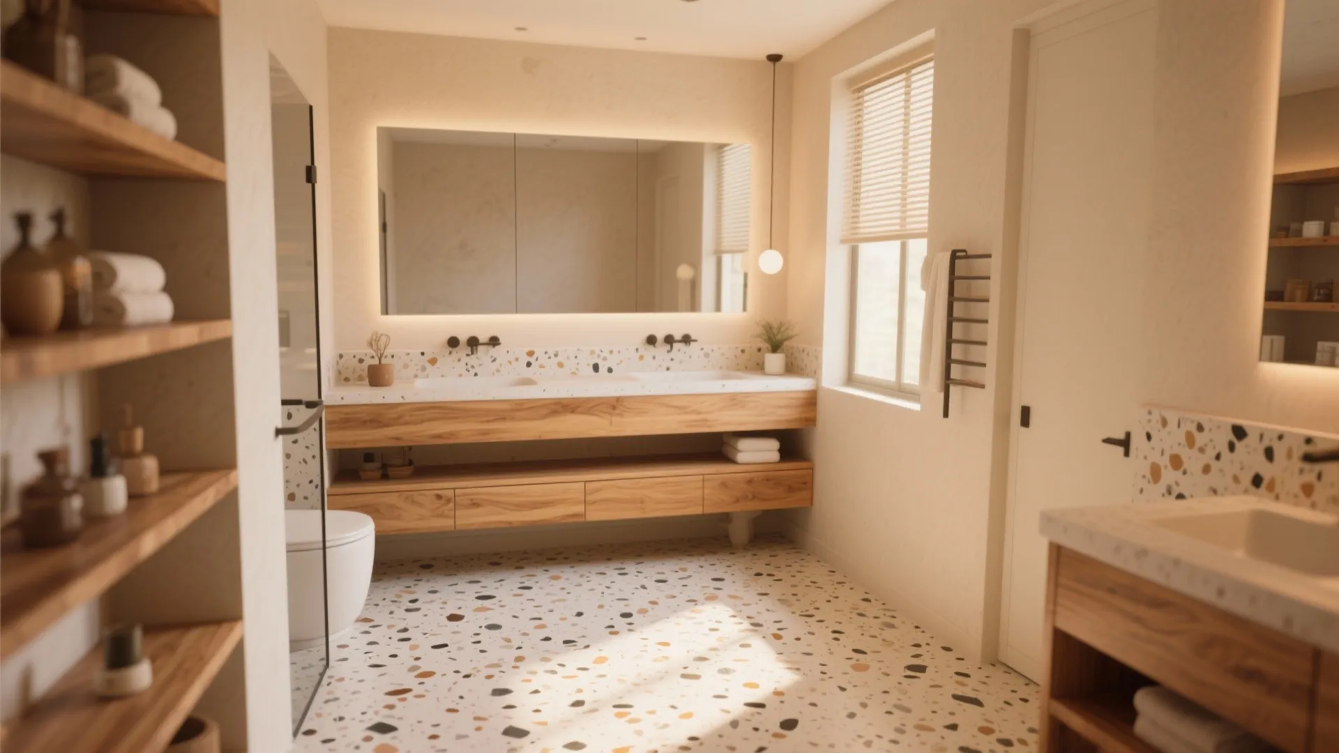 9. Warm It Up with Wood Accents