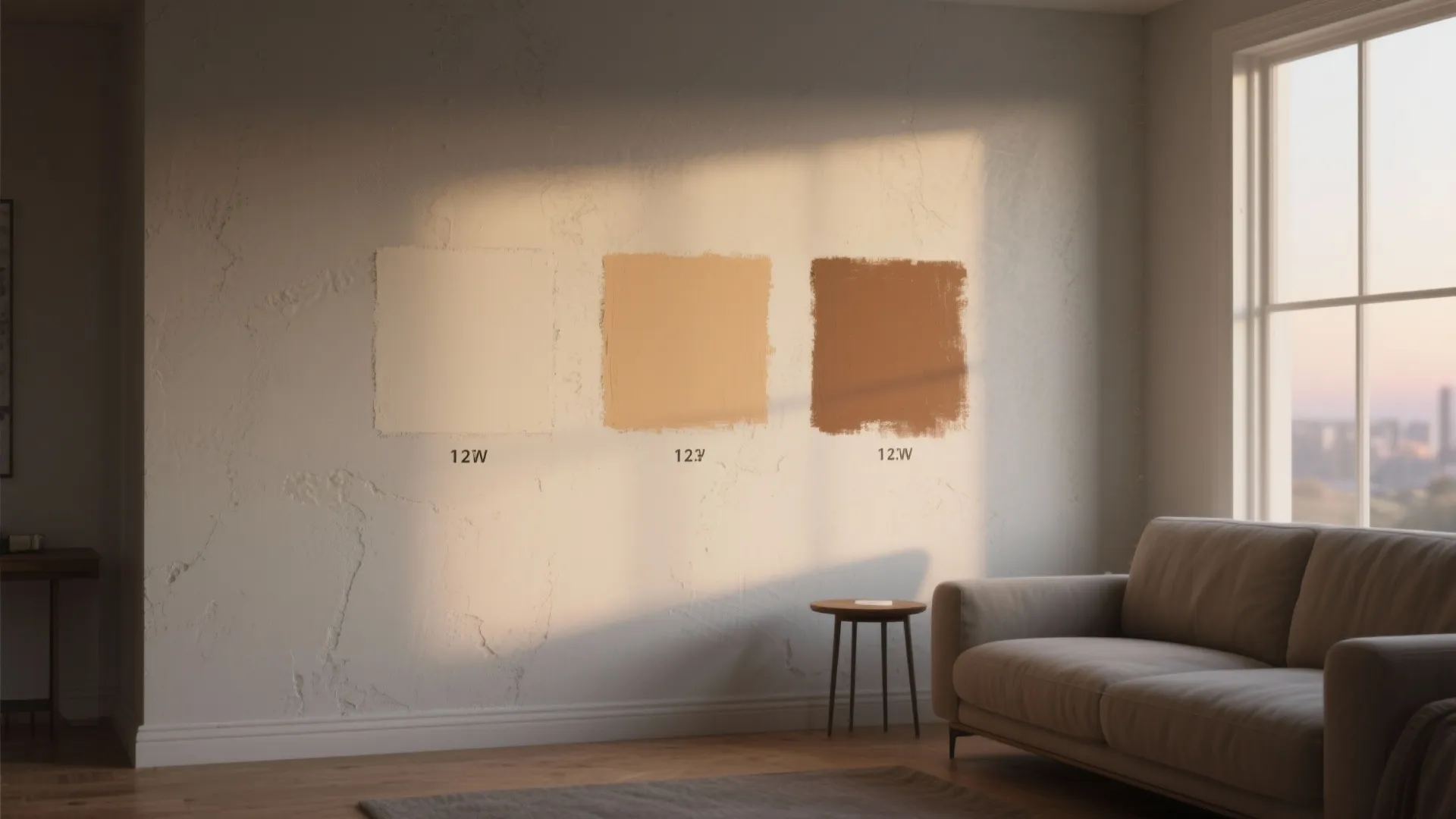 2. Paint multiple 12x12 test patches