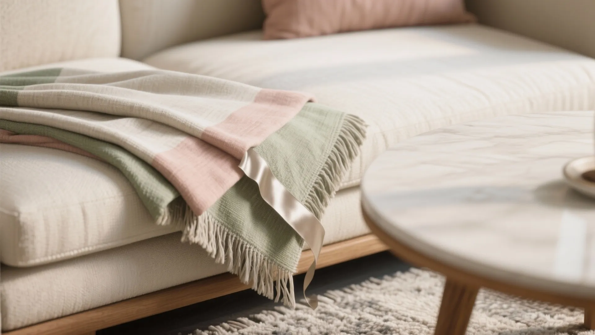 Cozy Lounge Vignette + Photo Corner