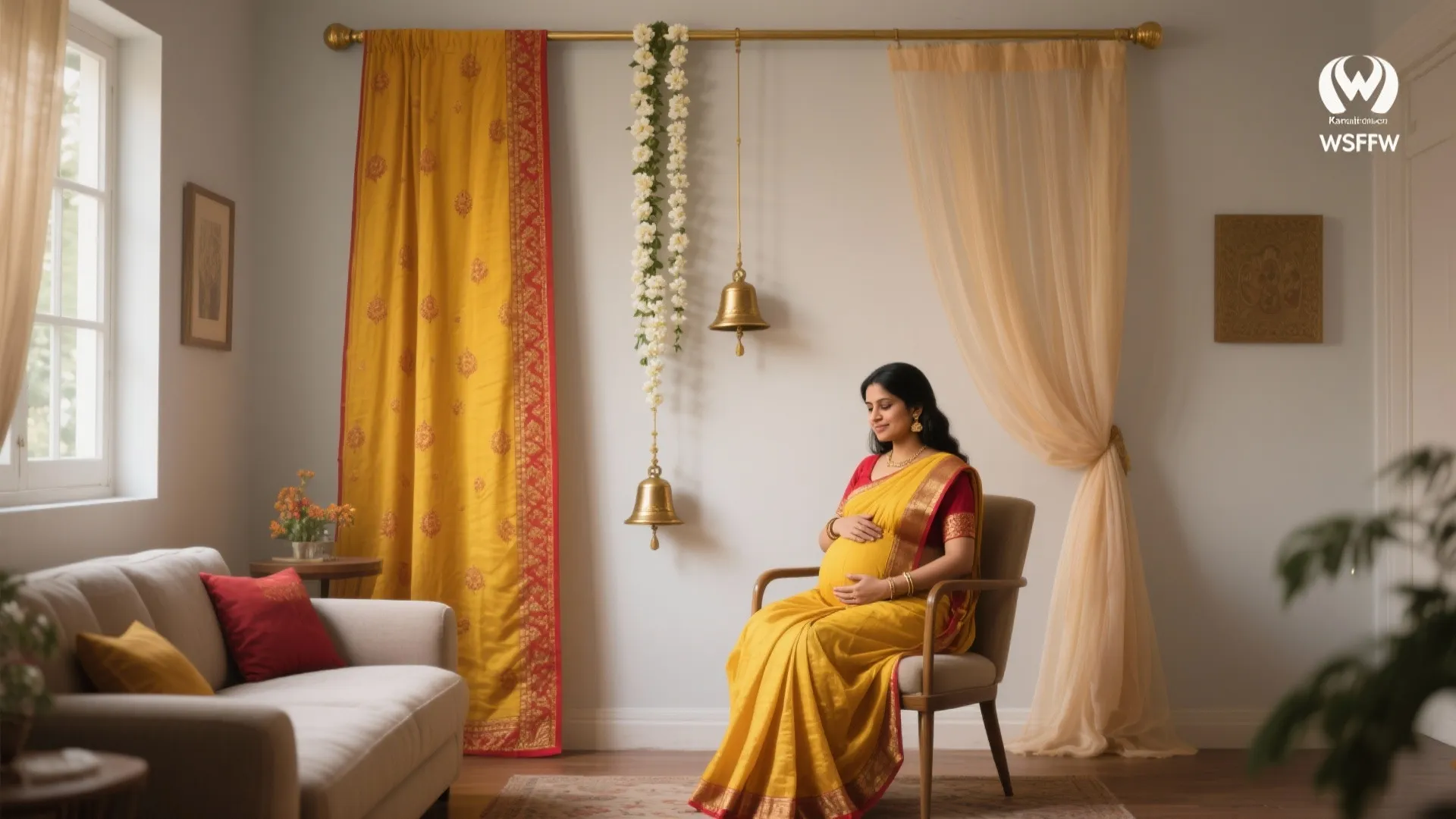 Textiles & Color Story: Turmeric Yellow, Vermilion Red, Jasmine White