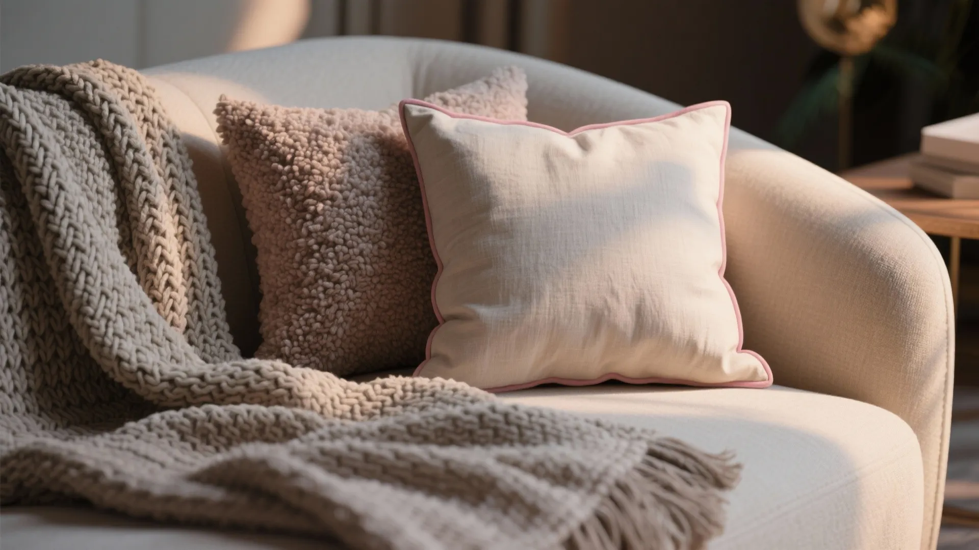 4) Cozy Lounge Corner With Textiles